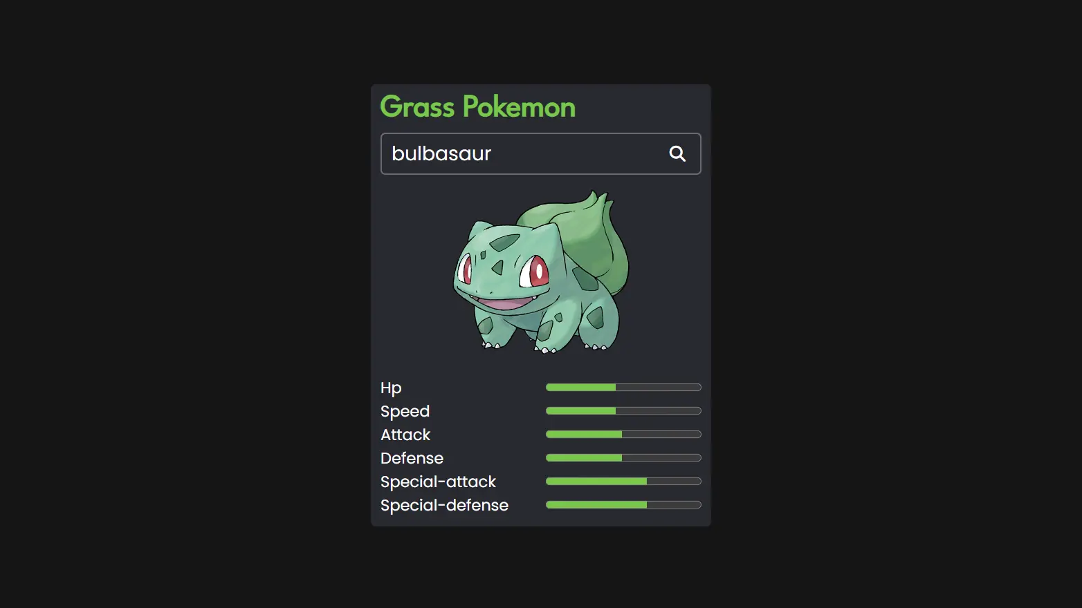 Pokemon Search Demo
